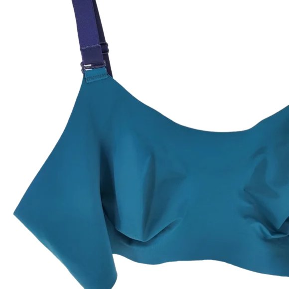 knix Evolution Bra Reversible Convertible Wireless Blue 38C 38D 40C - Picture 9 of 14